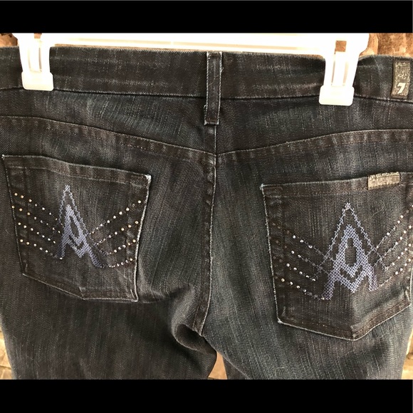 7 For all man kind ‘A’pocket jeans - Picture 4 of 5